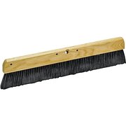 Marshalltown Concrete Broom, 48 in OAL, Polypropylene Bristle, Black Bristle, Hardwood Handle 848